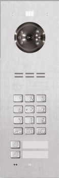 FAM-PRO-2NPZSACC Panel cyfrowy Familio PRO z 2 przyciskiem, zamkiem szyfrowym, czytnikiem, ACO